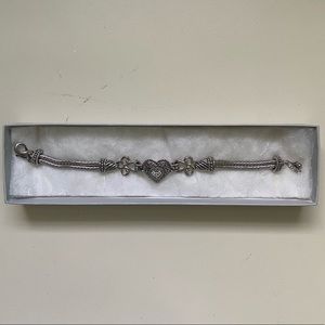 Lia Sophia Love Dust Silver Heart Bracelet